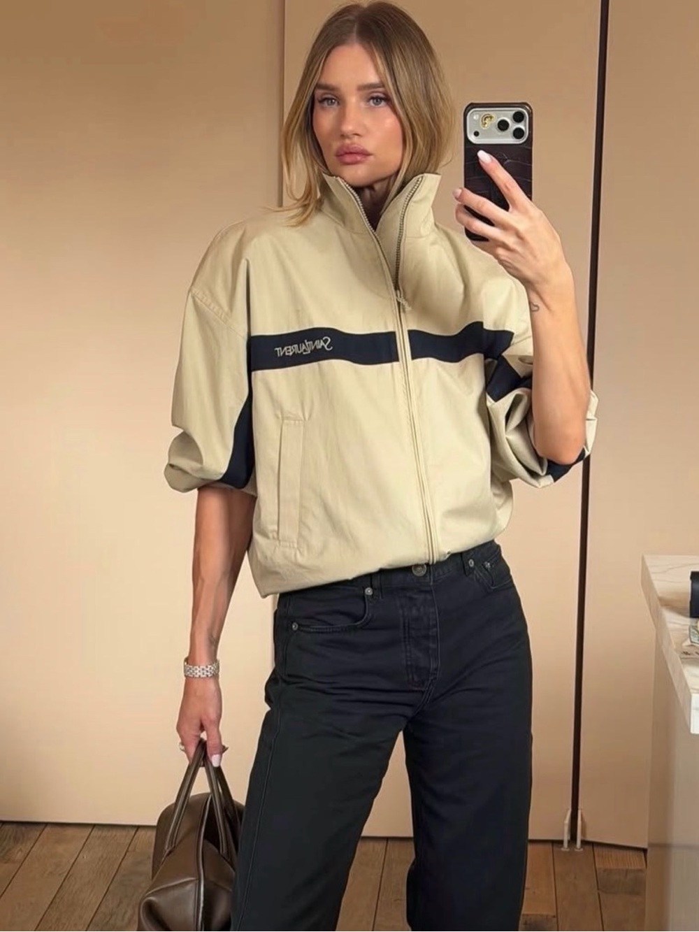 SAINT LAURENT JACKET IN COTTON